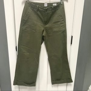 GAP High Rise Wide Leg Utility Pant